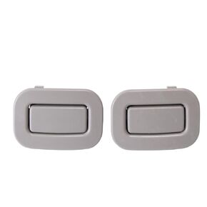 Rldym Rear Seat Recliner Switch Button Holder 1 Pair of Right and Left Side 64328AG011 64328AG001 for 2009-2013 Subaru Forester Repalce# 64328AG011JC 64328AG001JC, Grey