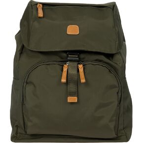 Bric's X-Travel Excursion Backpack - 15 inch - Cute Designer Backpack for Women and Men - Olive