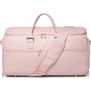 Carry On Garment Bag for Travel, Convertible Travel Garment Bag for Men Women, 2 in 1 Hanging Suitcase Suit Business Travel Bag