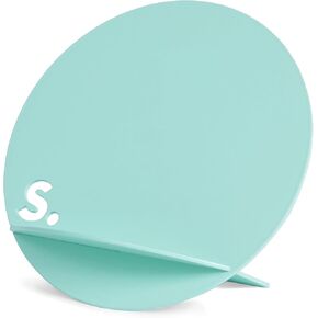 Speks Show Off Stand - Double Sided, Powder Coated Steel Magnetic Display Board - White - Magnets Sold Separately