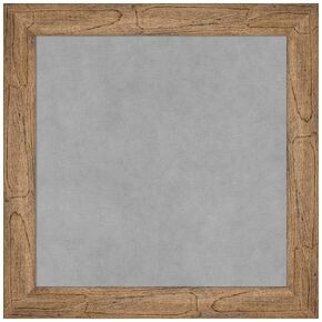 Amanti Art Framed Magnetic Board (20 x 20) Owl Brown Narrow Magnet Board, Small Magnetic Bulletin Board for Office Decor, Mudroom, Kitchen or Organization Drop Zone from WI, USA