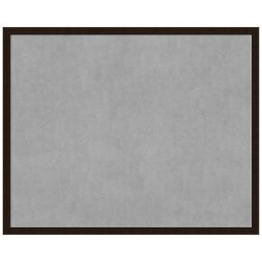Amanti Art Framed Magnetic Board (42 x 34) Espresso Brown Magnet Board, X-Large Magnetic Bulletin Board for Office Decor, Mudroom, Kitchen or Organization Drop Zone from WI, USA