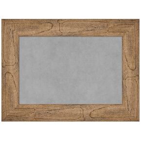 Amanti Art Framed Magnetic Board (24 x 18) Owl Brown Magnet Board, Small Magnetic Bulletin Board for Office Decor, Mudroom, Kitchen or Organization Drop Zone from WI, USA