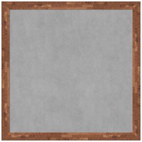 Amanti Art Framed Magnetic Board (27 x 27) Fresco Light Pecan Magnet Board, Medium Magnetic Bulletin Board for Office Decor, Mudroom, Kitchen or Organization Drop Zone from WI, USA