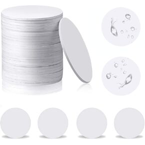 50 PCS NFC Tags NTAG215 NFC Round Cards, 25mm (1 inch) 504 Bytes Memory Blank PVC Coin NFC Cards, Compatible with TagMo Amiibo and All NFC Enabled Mobile Phones & Devices