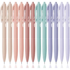 Mr. Pen- Aesthetic Pens, 12 Pack, Black Ink, Fast Dry, Fine Tip Pens for Note Taking, Pens Aesthetic, Retractable Pens, Cute Pens, Aesthetic Pens for Journaling Fine Tip Pens