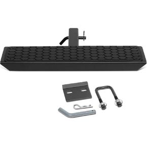 DNA Motoring PT-ZTL-8080-BK 2" Receiver Trailer Tow Towing Hitch Step Bar , Black