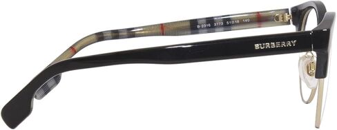 BURBERRY Eyeglasses BE 2316 3773 Black/Pale Gold in Saudi Arabia