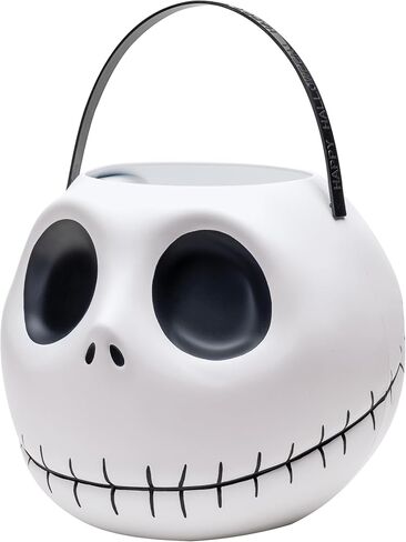 Nightmare Before Christmas Jack Skellington Treat Pail, Official Disney Costume Accessory in Saudi Arabia