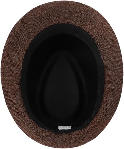 Men Straw Fedora Hat Fedora Hats Trilby Hat Sun Hat Panama Hat Wool Straw Beach Hat Bucket Roll Up Straw Fedoras Sunhats in Saudi Arabia