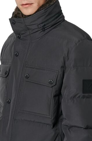 Andrew Marc Men's Mid Length Down Jacket in Saudi Arabia