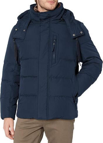 Andrew Marc Men's Mid Length Down Jacket in Saudi Arabia