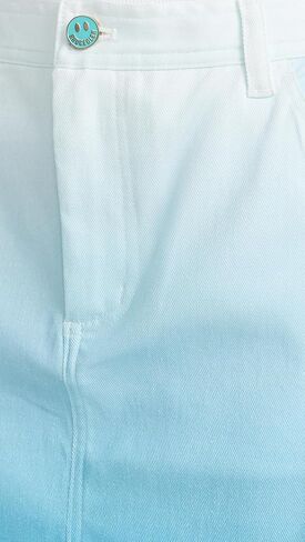 تنورة BruceGlen النسائية المتدرجة متوسطة الطول من الدنيم in Kuwait