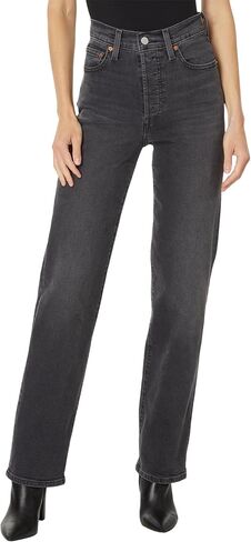 Levi's Women's Ribcage Straight Full Length Jeans in Saudi Arabia
