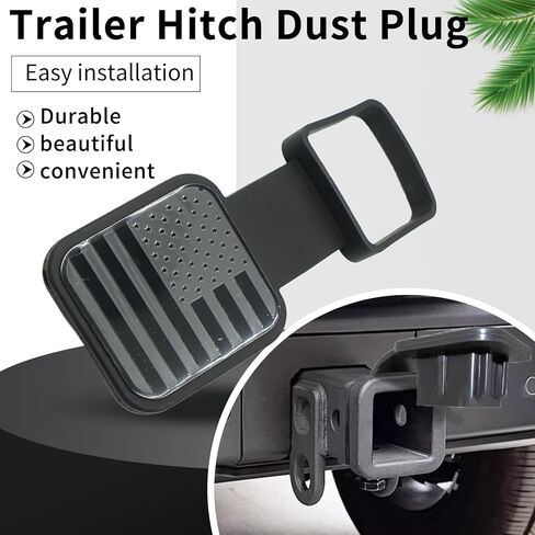 غطاء وصلة المقطورة، خطاف المقطورة، قابس مقاوم للغبار، غطاء حماية للفم المربع، غطاء توصيل، غطاء أنبوب الاستقبال، أغطية وصلة السحب لملحقات غطاء وصلة الاستقبال مقاس 2 بوصة in Kuwait