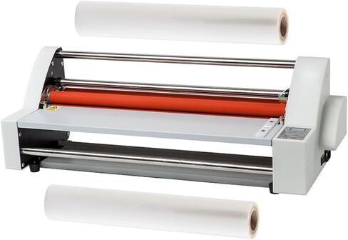 17.7" Laminating Machine, 110V Hot and Cold Roll Laminator Digital Thermal Laminating Machine for Single/Dual Sides A2/A3/A4 Paper in Kuwait