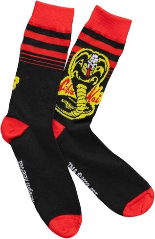 جوارب Hyp Cobra Kai الرجالية المتنوعة مكونة من 5 جوارب بطول الطاقم in Kuwait