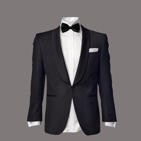 Classic Bow Tie Adjustable Neck Bow Tie Solid Color Satin Bow Tie for Men Wedding Party Graduation Gifts Dress up in Saudi Arabia