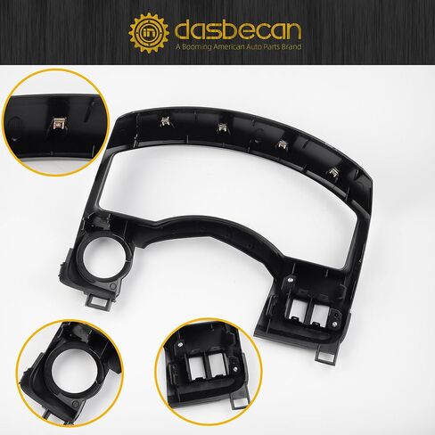 Dasbecan Instrument Cluster Dash Panel Gauge Cover Bezel Trim Compatible with Nissan Titan 2004 2005 2006 Nissan Armada 2004-2006 OE# 68240-7S000 682407S000 in Saudi Arabia