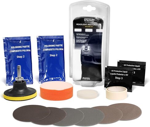 VViViD DIY Headlight Restoration Drill Pad Kit in Saudi Arabia