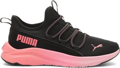 PUMA Softride One4All Sorbet (Big Kid) Puma Black/Passionfruit 5 Big Kid M in Saudi Arabia