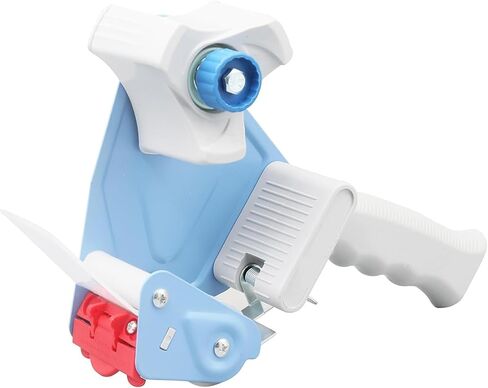 موزع مقبض الشريط، موزع شريط عالي التحمل، قاطع إغلاق عالي التحمل، مناسب لفافة شريط بعرض 2 بوصة، شريط شحن لإغلاق الصناديق والتخزين والتحريك (أزرق، عرض 2 بوصة) in Kuwait