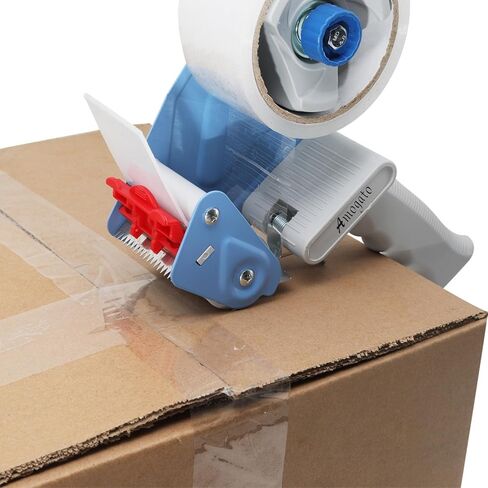 موزع مقبض الشريط، موزع شريط عالي التحمل، قاطع إغلاق عالي التحمل، مناسب لفافة شريط بعرض 2 بوصة، شريط شحن لإغلاق الصناديق والتخزين والتحريك (أزرق، عرض 2 بوصة) in Kuwait