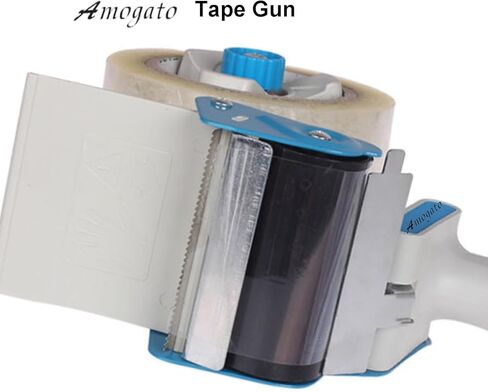 موزع مقبض الشريط، موزع شريط عالي التحمل، قاطع إغلاق عالي التحمل، مناسب لفافة شريط بعرض 2 بوصة، شريط شحن لإغلاق الصناديق والتخزين والتحريك (أزرق، عرض 2 بوصة) in Kuwait