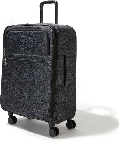 Baggallini Carry-on and Packing Case Bundle, Midnight Blossom Print in Saudi Arabia