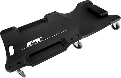 Performance Tool W85006 40-Inch Plastic Creeper with 6 Casters, Black in Saudi Arabia