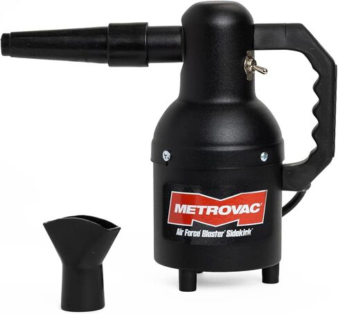 مجفف MetroVac 103-583035 موديل SK-1-25 Air Force Blaster Sidekick للسيارة/الدراجة النارية؛ 120 فولت. 1.3 قوة حصانية خاطفة؛ البناء الصلب بالكامل؛ 8.54 أ؛ 1025 أ؛ 90 قدم مكعب في الدقيقة؛ سلك بطول 25 قدم in Kuwait