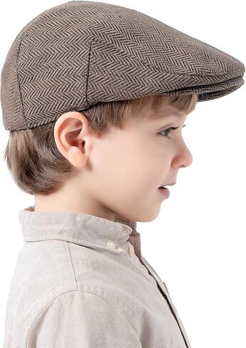 قبعة Jastore Kids Tweed Flat للأولاد قبعة موزع الصحف للأطفال الصغار قبعات Pageboy in Saudi Arabia