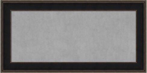 Amanti Art Framed Magnetic Board (56 x 28) Mezzanine Espresso Magnet Board, Oversize Magnetic Bulletin Board for Office Decor, Mudroom, Kitchen or Organization Drop Zone from WI, USA in Saudi Arabia