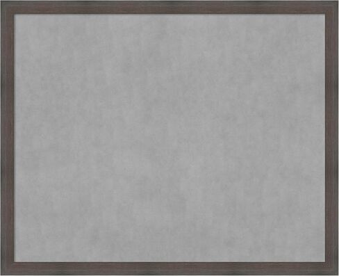 Amanti Art Framed Magnetic Board (43 x 35) Hardwood Chocolate Narrow Magnet Board, X-Large Magnetic Bulletin Board for Office Decor, Mudroom, Kitchen or Organization Drop Zone from WI, USA in Saudi Arabia