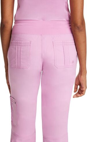 Healing Hands Womens Scrubs Pants 5 Pocket Purple Label 9133 Cargo Tori Women Yoga Pant Lightweight Soft Fabric in Saudi Arabia
