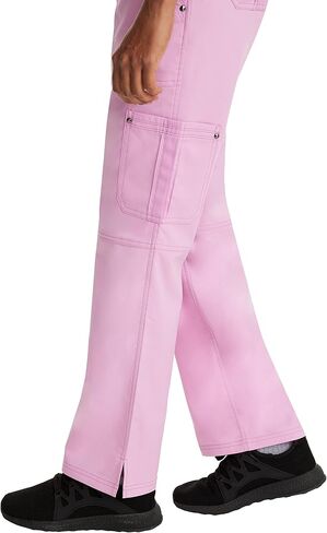 Healing Hands Womens Scrubs Pants 5 Pocket Purple Label 9133 Cargo Tori Women Yoga Pant Lightweight Soft Fabric in Saudi Arabia