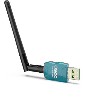 محول بلوتوث طويل المدى من الفئة 1، محول بلوتوث USB QGOO للكمبيوتر الشخصي 5.3+EDR، جهاز استقبال بلوتوث لاسلكي دونجل للسماعات ولوحة المفاتيح وسماعات الرأس، يدعم Win10/8.1/8/7 (أحمر اللهب)