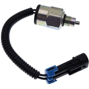 Spool Lock Out Solenoid Valve 84128131 compatible with Case Backhoe Loaders 580N 580SN 580SN WT 580N EP 590SN Skid Steer Loaders 410 420 420CT 430 435 440 440CT 445 445CT 450