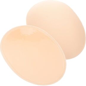 MAGICLULU 1 Pair Silicone Butt Pads Control Panties Big Butt Peach Women Butt Hip Up Padded Enhancer Self-adhesive Silicone Padded Push Up Hip