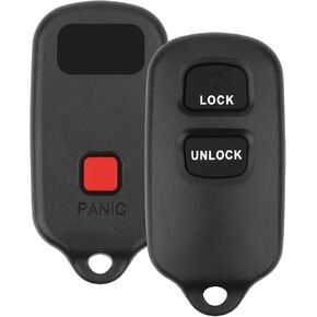 Key Fob Replacement for 2001-2006 Toyota Highlander/ 00-06 Tacoma Celica Echo/ 00-03 Prius/ 01-04 RAV4/ 04-06 Tundra/ 99-09 4Runner/ 2004-2007 xB Remote Control,HYQ12BBX HYQ12BAN
