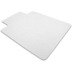 Floortex® Valuemat® Vinyl Lipped Chair Mat for Hard Floor - 48" x 51"