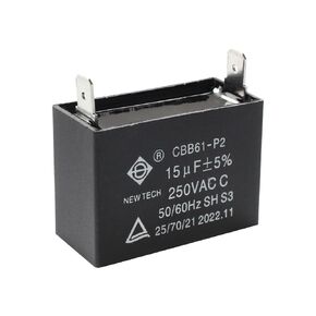 Capacitor for 3315332.005 RV AC Brisk Condenser Fan Motor.Compatible with Genteq F48AF70A61 Fan Motor&Coleman Mach RV AC Fan Motor.