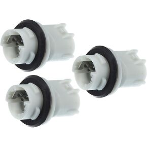 Motoforti Turn Signal Light Bulb Socket Holder, for Toyota Avalon 1995-1999, Plastic, 90075-60001/81945AC030, Gray, 3pcs