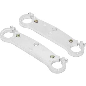 Pair Front Forks 22mm/0.87in Yoke Upside Down Replacement for 47cc 49cc Mini Motor Dirt Bike Motorcycle lawn mower replacement parts
