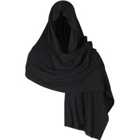 Medieval Shawl Scarf Renaissance Cowl Hood Post Apocalyptic Dune Wasteland Cloak Costume Accessories