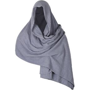 Medieval Shawl Scarf Renaissance Cowl Hood Post Apocalyptic Dune Wasteland Cloak Costume Accessories