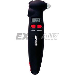 EXELAIR by Milton (EX999004) 4-in-1 Digital Tire Gauge Auto Emergency Tool