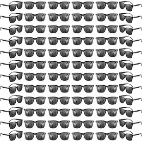 150 حزمة من النظارات الشمسية للحفلات المفضلة من البلاستيك الأسود العتيق طراز الثمانينيات من النظارات الشمسية بالجملة للأطفال البالغين وحشو حقيبة جودي هدية السنة المدرسية لمستلزمات حفلات أعياد الميلاد ومجموعة حمام السباحة in Kuwait