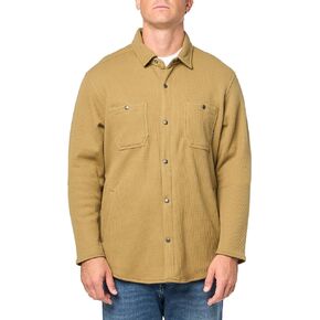 Eddie Bauer Men's Faux Shearling-lined Thermal Shirt