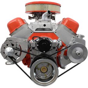ICT Billet BBC Alternator & Power Steering Pump Accessory Drive Brackets Kit for Electric Water Pump 551416